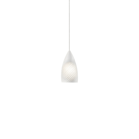 3D-Druck Pendelleuchte LJOS 10 weiß