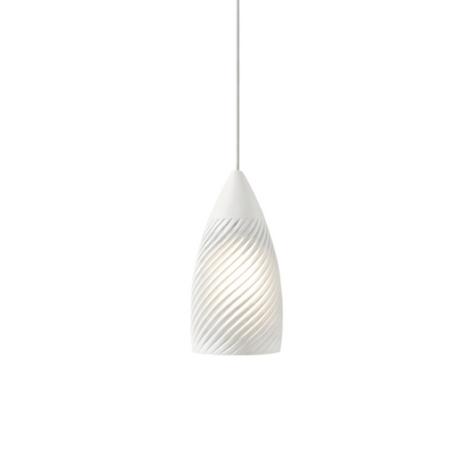 3D-Druck Pendelleuchte LJOS 18 weiß